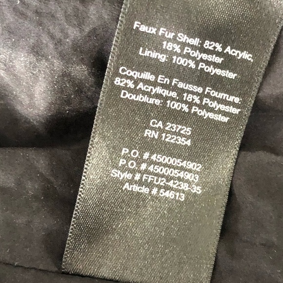 ARITZIA Talula Park Slope Sleeveless faux Fur Vest size s - Picture 7 of 9